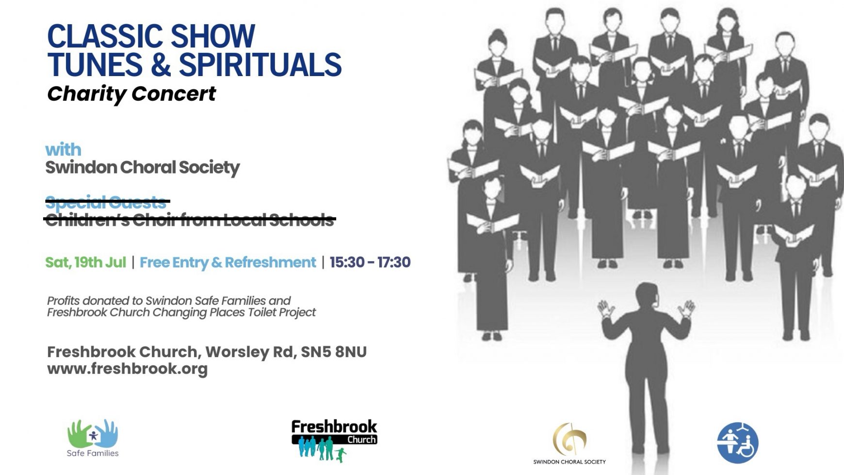 Classic Show Tunes & Spirituals Charity Concert.