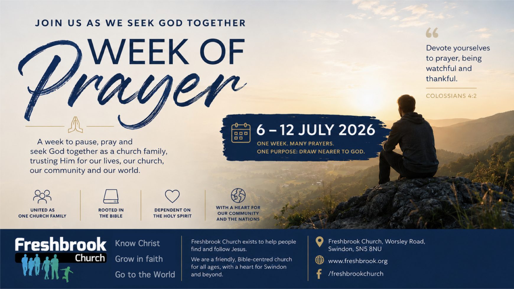 Week of Prayer – Summer 2026